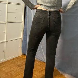 Levis 712 Slim Jeans. Good stretch.